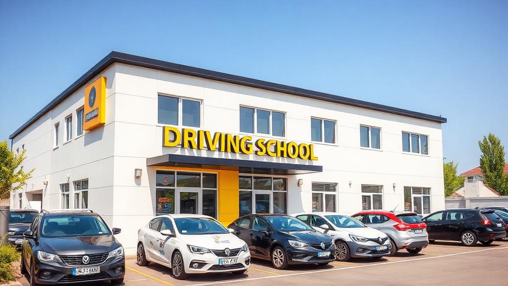 Sarı Sürücü Kursu binası